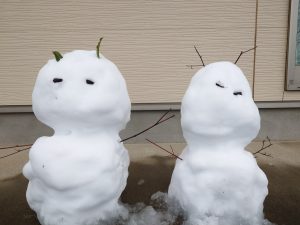 【ケアホームふじのみ】雪が積もって大変でした・・⛄